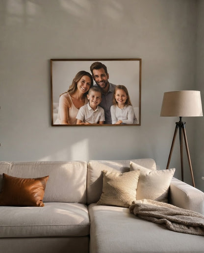 Custom Photo Frame – Personalised Wood Printed Art