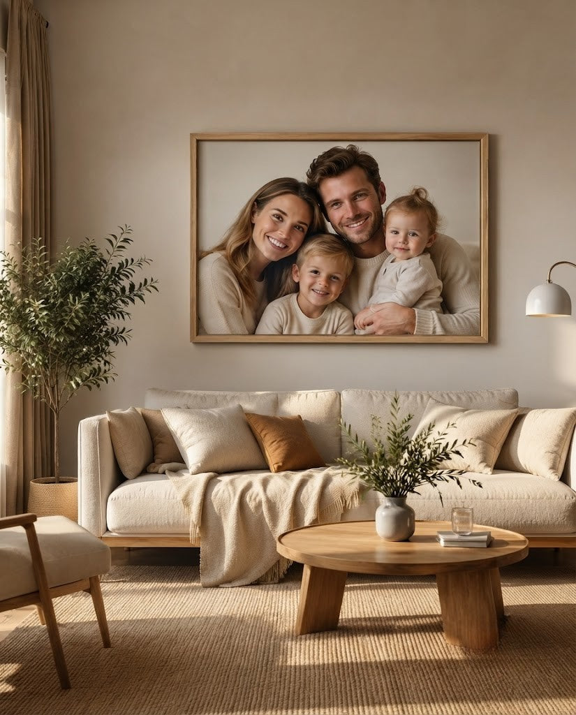 Custom Photo Frame – Personalised Wood Printed Art