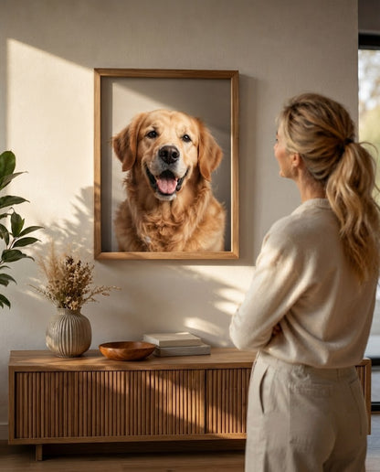 Custom Photo Frame – Personalised Wood Printed Art