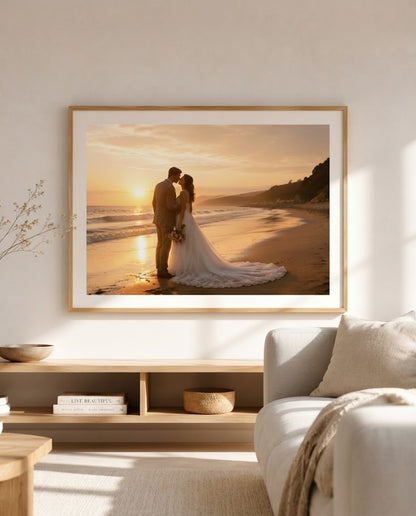 Custom Photo Frame – Personalised Wood Printed Art