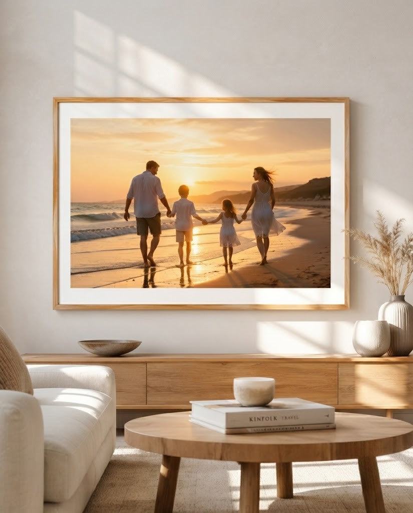 Custom Photo Frame – Personalised Wood Printed Art