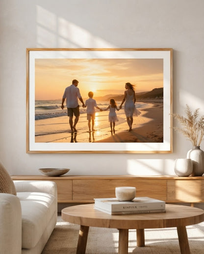 Custom Photo Frame – Personalised Wood Printed Art