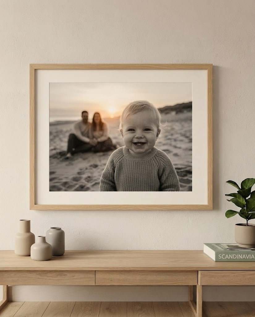 Custom Photo Frame – Personalised Wood Printed Art