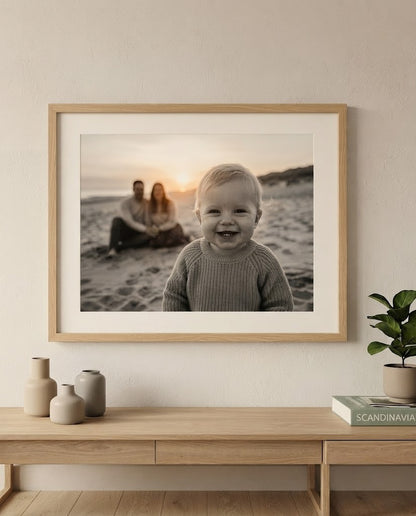 Custom Photo Frame – Personalised Wood Printed Art