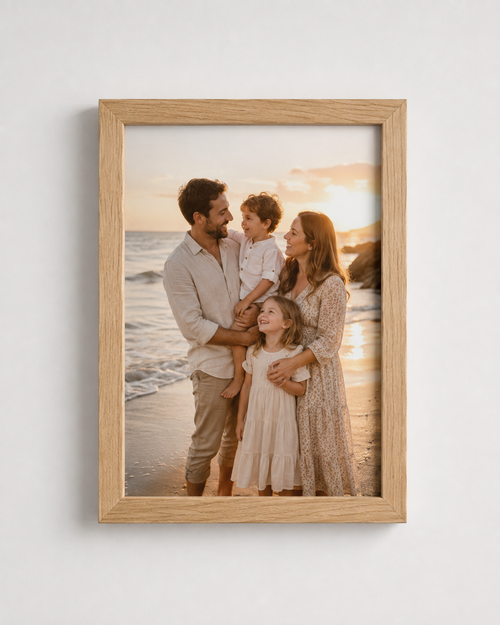 Custom Photo Frame – Personalised Wood Printed Art