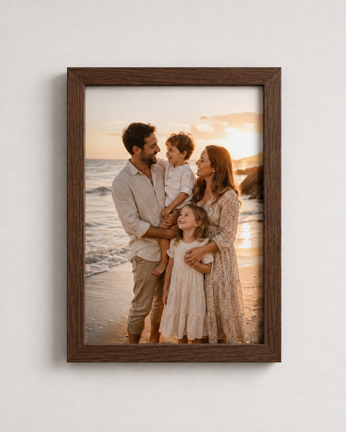 Custom Photo Frame – Personalised Wood Printed Art